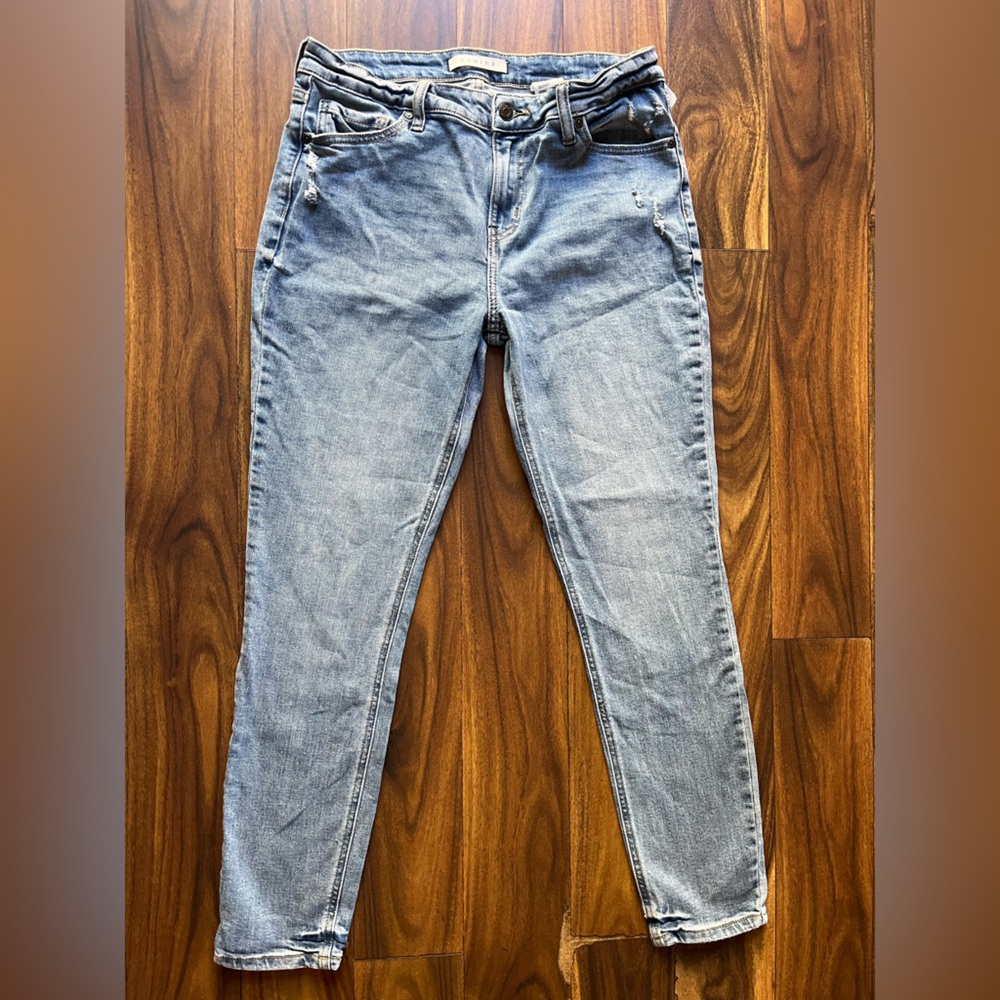 eunina Light Blue Skinny Jeans